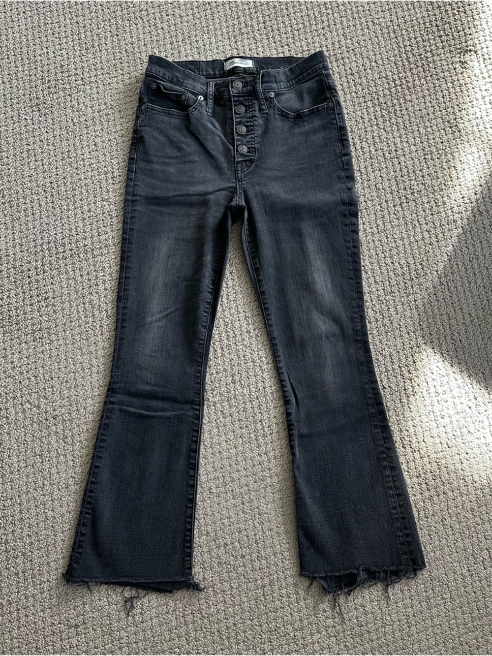 Madewell cali demi boot jeans